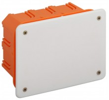 Коробка распределительная KRT 120х92х45мм для твердых стен, саморез., крышка IP20 (98/882)  Б0047257  ЭРА