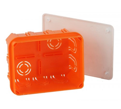 Коробка распределительная KRT 120х92х45мм для твердых стен, саморез., крышка IP20 (98/882)  Б0047257  ЭРА