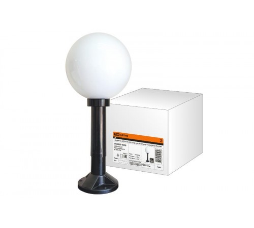 Светильник садово-парковый НТУ 03- 60-250-С2 шар опал d=250 мм на стойке 330 мм IP54  SQ0330-0620  TDM