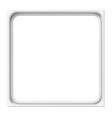 Промежуточная рамка; белая  LS981ZWW  Jung