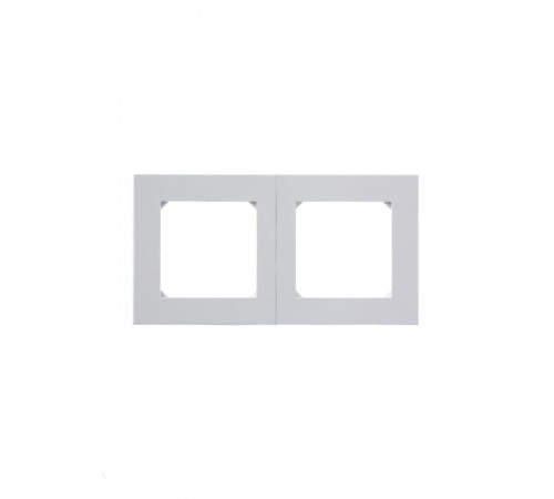 ABB Levit Серый / белый Рамка 2-ая  3901H-A05020 16W  2CHH015020A6016  ABB