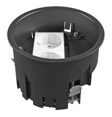 Монтажная коробка для лючка GES R2, 120х85 мм (с 2 розетками 250В 16A, полиамид) (MT R2 VDE)  7408832  OBO Bettermann