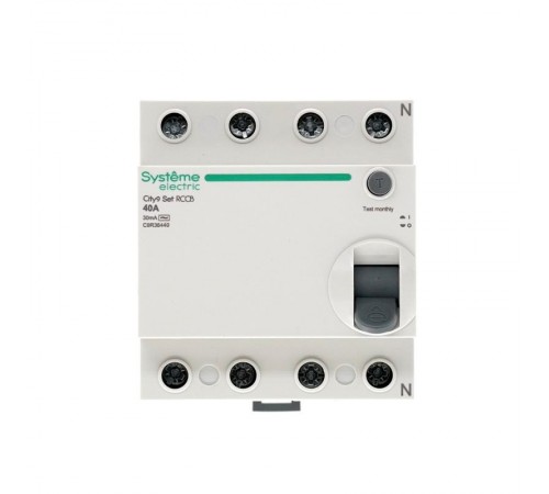 Выключатель дифференциального тока (УЗО) 4P 40А 30мА Тип-AC City9  C9R36440  SE