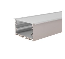 Комплект врезного алюминиевого профиля с рассеивателем, 62х32мм, 2м  146-404  REXANT