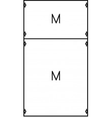 Панель с монтажной платой 2ряда/6 рейки  2M2A  ABB