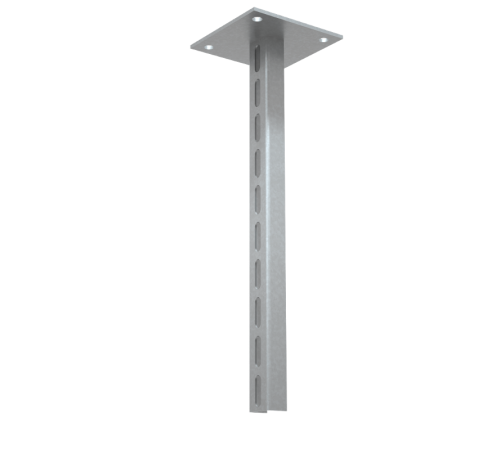 Стойка потолочная 2000 мм INOX304  PST2000 INOX304  КМ - профиль