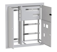 Щит этажный 3 кв. слаботочка слева (1000х950х160) Basic  mb28-v-3z  EKF