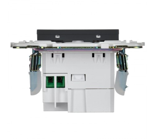 SKANDY Розетка USB A+C 18Вт SK-R13G графит   SK-U22-018-K53  IEK