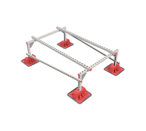 Опорная конструкция для установки оборудования TECHNORAPTOR LIGHTFOOT 1000х1500  KM-TR-LTF-SSEI-1000-1500  КМ - профиль