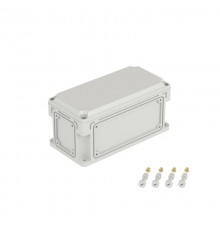 Корпус пластиковый RAM box IP67 300х150х146 мм(высота крышки 21) стенка с выбивными фланцами непрозрачная крышка  531210  DKC