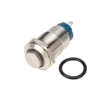 Кнопка антивандальная 12 12В Фикс (2с) ON-OFF синяя  36-3221  REXANT