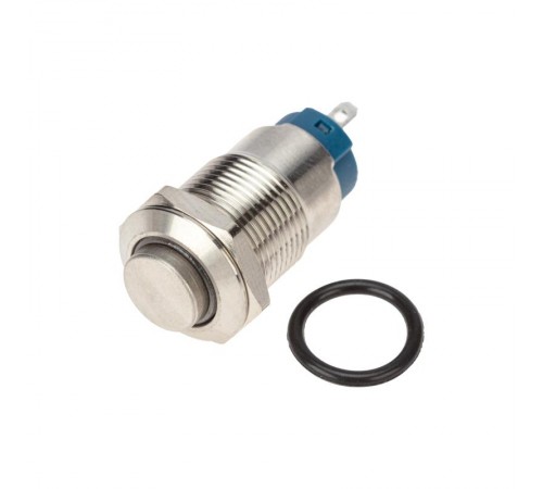 Кнопка антивандальная 12 12В Фикс (2с) ON-OFF синяя  36-3221  REXANT