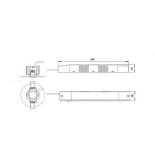 Светильник аварийного освещения с БАП BS-ORBITA-81-L1-INEXI2  a15433  Белый свет