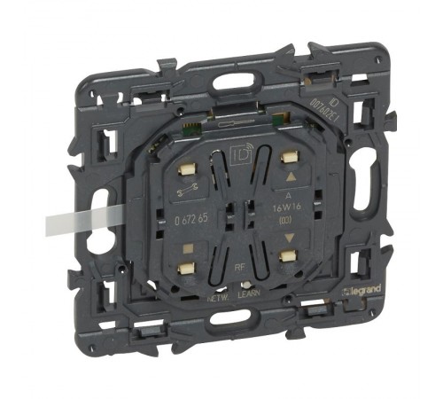 MyHome Play Zigbee. Настенное плоское радиоуправляющее устройство жалюзи  067265  Legrand