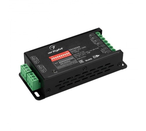 Декодер SMART-K54-DMX (12-24V, 4x6A)  028448  Arlight