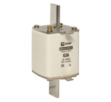 Плавкая вставка ППН-37 400/63А габарит 2  fus-37/400/63  EKF