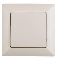 Кнопка  Solo 4-109-02 включения 10А-250В, IP20, СУ, слоновая кость   Б0053626  Intro