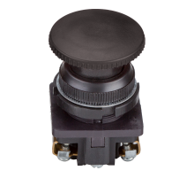 Выключатель кнопочный КЕ 021-У3-исп.3 (черный)  264504  КЭАЗ