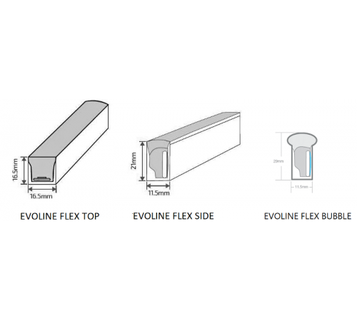Клипса Clips Evoline Flex TOP  4006000470  Световые Технологии