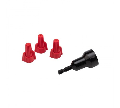 Соединительный изолирующий зажим с лепестками СИЗ-13  13 мм (1,5-16 мм), красный (100 шт./уп.)  08-0758  Rexant