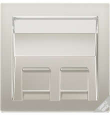 накладка для модульного разъема  AL569-30BFPLANL  Jung