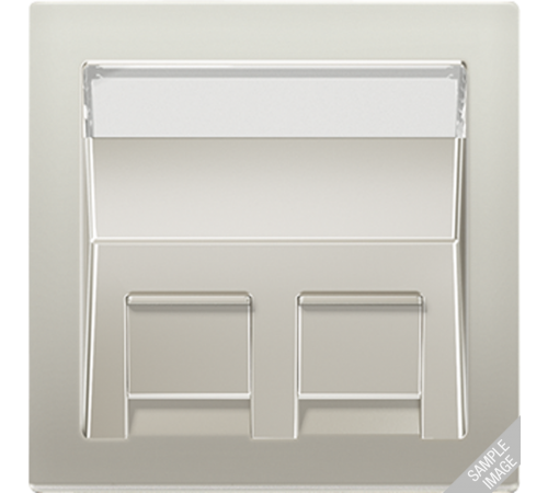 накладка для модульного разъема  AL569-30BFPLANL  Jung