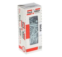 Саморезы универсальные 35х3,0 мм (200 шт) оцинкованные - коробка с окном ( 0,217 кг)  102165  Tech-KREP