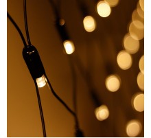 Светодиодная гирлянда ARD-NETLIGHT-CLASSIC-2500x2500-BLACK-432LED Warm (230V, 26W)  024692  Arlight