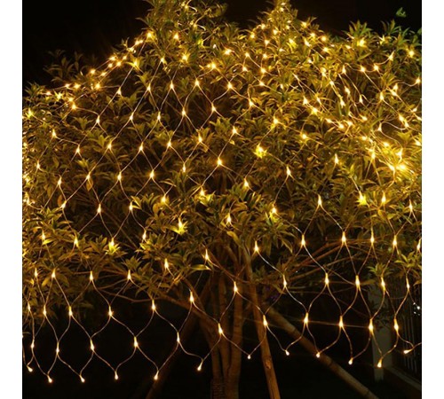 Светодиодная гирлянда ARD-NETLIGHT-CLASSIC-2500x2500-BLACK-432LED White/Blue (230V, 26W)  024694  Arlight