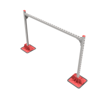 Опорная конструкция для гор. прямоуг. воздуховодов  TECHNORAPTOR LIGHTFOOT 1500х1000  KM-TR-LTF-SSHRAD-1500-1000  КМ - профиль