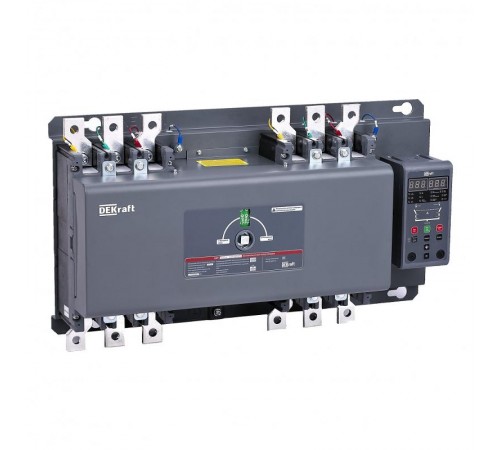 АВР на Автоматический выключатель со встр. блоком управления 400А, 4Р, 50кА АВР-304  41051DEK  DEKraft