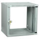 Шкаф LINEA WE 12U 600x650мм дверь стекло серый  LWE3-12U67-GF  ITK