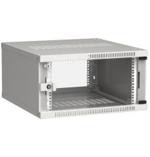 Шкаф LINEA WE 6U 600x650мм дверь стекло серый  LWE3-06U67-GF  ITK