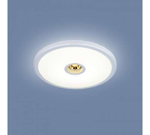 Светильник светодиодный встраиваемый "downlight" 9912 LED 6+4W WH белый  a043963  Elektrostandard