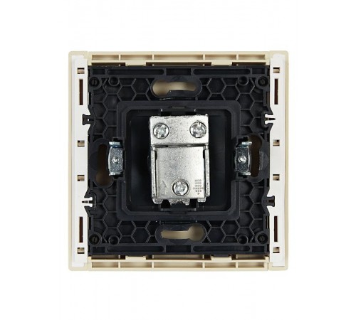 FORTE&PIANO Розетка TV проходная FP429 ваниль  FP-A10-P-K10  IEK