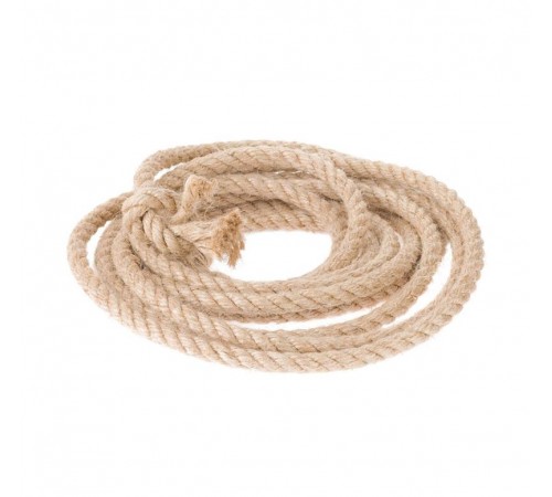 Канат джутовый тросовой свивки 8,0мм, катушка 240 м  125607  Tech-KREP