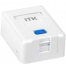 Корпус настенной розетки для 1 мод. Keystone Jack  CS2-012  ITK