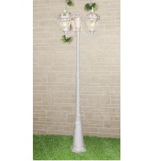 Светильник садово-парковый Capella F/3 белое золото  a034993  Elektrostandard