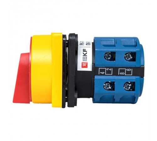 Переключатель кулачковый ПК-1-22 25А 2P "1-0-2" с блокировкой IP65  PROxima pk-1-22-25-a65 EKF