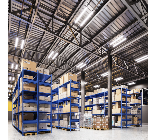 Светильник светодиодный промышленный линейный ССП-176 EVO IP65 1500*76*66 48W 5250lm 4000K мат 1/12  864425248  Gauss