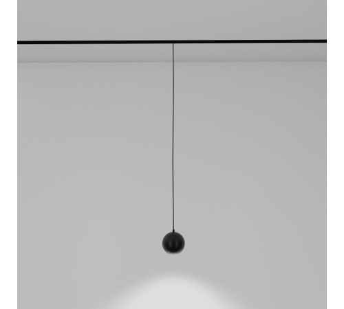 Магнитный трековый светильник TRM20-9-5W3K-B для системы NOVA 48V 5Вт 3000К с направленным светом черный  Б0054833  ЭРА