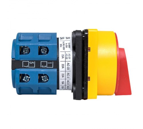 Переключатель кулачковый ПК-1-23 25А 3P "1-0-2" с блокировкой IP65  PROxima pk-1-23-25-a65 EKF