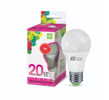 Лампа светодиодная LED-A60-standard 20Вт 230В Е27 6500К 1800Лм  4690612014210  ASD