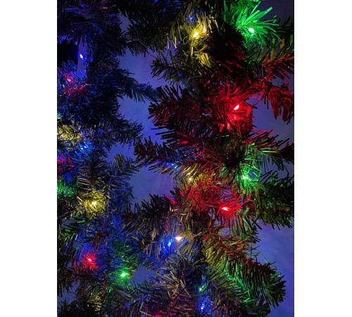 Гирлянда светодиодная  Нить 5 м мультиколор, на эл.пит.АА  ENIN -5NM   IP20 (100/2500)  Б0047959  ЭРА