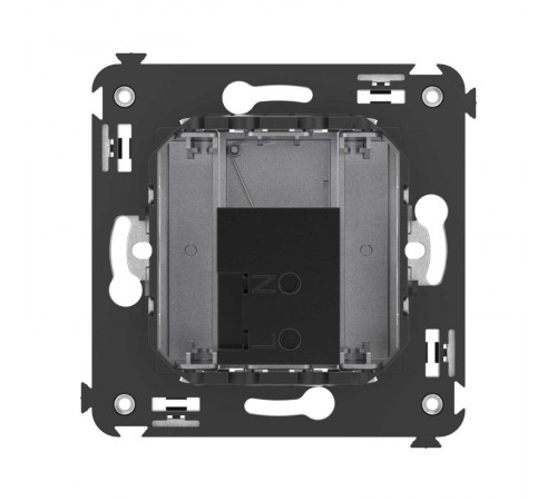 USB 3.0 розетка одинарная в стену, тип А-А, "Avanti", "Закаленная сталь"  4404303  DKC