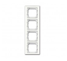 Рамка 4-постовая, серия axcent, цвет белое стекло  1754-0-4440   2CKA001754A4440  ABB