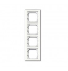 Рамка 4-постовая, серия axcent, цвет белое стекло  1754-0-4440   2CKA001754A4440  ABB