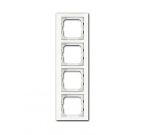 Рамка 4-постовая, серия axcent, цвет белое стекло  1754-0-4440   2CKA001754A4440  ABB