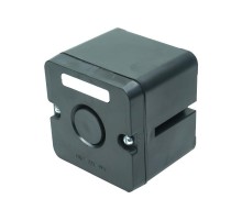 ПКЕ 222-1 У2, 10А, 660В, 1 элемент, чёрный цилиндр, накладной, IP54, пост управления (ЭТ)  ET519075  Электротехник