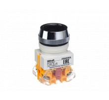 Выкл. кноп. ABLF 30 мм Цвет:ЧЕРНЫЙ 220В ВK-30   25042DEK  DEKraft